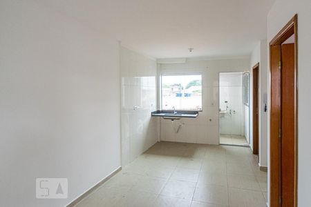 Sala e cozinha de apartamento à venda com 2 quartos, 50m² em Vila Carrão, São Paulo