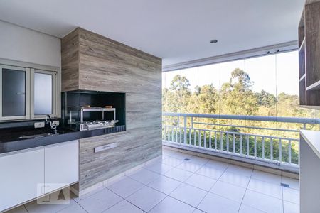 Varanda Gourmet de apartamento para alugar com 3 quartos, 123m² em Tamboré, Santana de Parnaíba