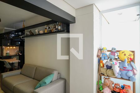 Varanda Sala de apartamento à venda com 4 quartos, 165m² em Barcelona, São Caetano do Sul