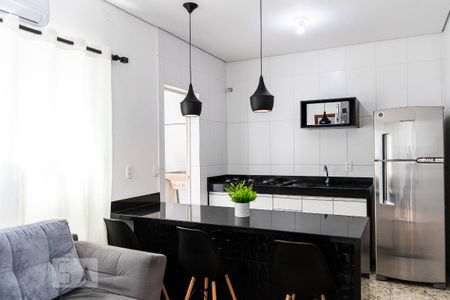 Sala/Cozinha de kitnet/studio para alugar com 1 quarto, 50m² em Jaraguá, Belo Horizonte