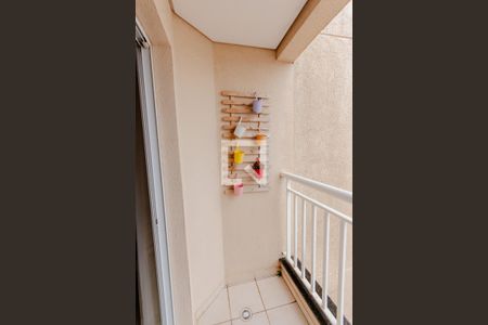 Varanda da Sala de apartamento para alugar com 2 quartos, 72m² em Vila Príncipe de Gales, Santo André