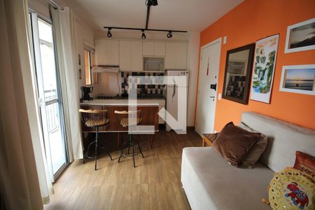 Sala de apartamento para alugar com 1 quarto, 28m² em Sé, São Paulo