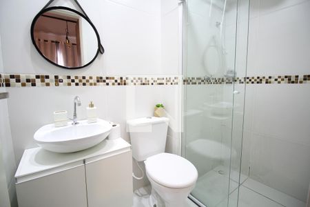 Banheiro de apartamento para alugar com 1 quarto, 28m² em Sé, São Paulo