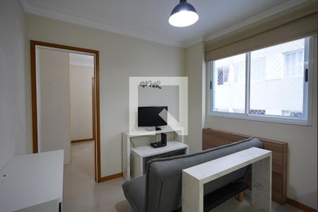 Sala/cozinha de apartamento para alugar com 1 quarto, 50m² em Centro, Florianópolis