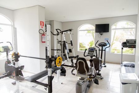 Apartamento à venda com 140m², 3 quartos e 3 vagasÁrea comum - Academia