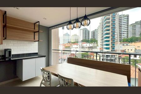 Varanda de apartamento para alugar com 2 quartos, 56m² em Vila Anglo Brasileira, São Paulo