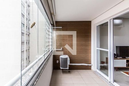 Varanda de kitnet/studio para alugar com 1 quarto, 39m² em Bela Vista, São Paulo