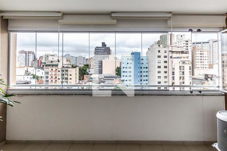 Varanda de kitnet/studio para alugar com 1 quarto, 39m² em Bela Vista, São Paulo