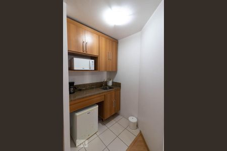 Studio para alugar com 23m², 1 quarto e 1 vaga Studio para alugar com 23m², 1 quarto e 1 vagaCozinha