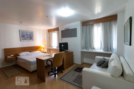 Studio para alugar com 23m², 1 quarto e 1 vaga Studio para alugar com 23m², 1 quarto e 1 vagaSala