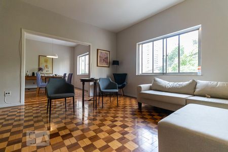 Sala de apartamento para alugar com 3 quartos, 160m² em Jardim Paulista, São Paulo