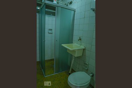 Banheiro de kitnet/studio à venda com 1 quarto, 37m² em Bela Vista, São Paulo