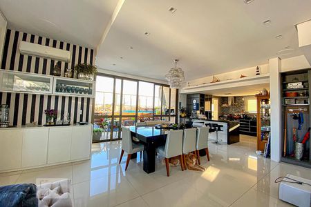 Sala de Jantar de apartamento para alugar com 3 quartos, 300m² em Centro, São Leopoldo