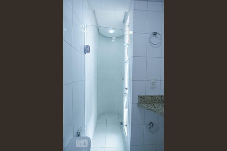 Apartamento para alugar com 36m², 1 quarto e 1 vagaDetalhe do Banheiro da Suíte - Box