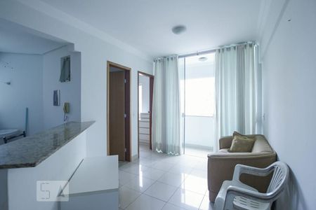 Sala de apartamento para alugar com 1 quarto, 36m² em Serrinha, Goiânia