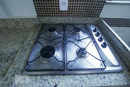 Apartamento para alugar com 36m², 1 quarto e 1 vagaDetalhe da Cozinha - Fogão