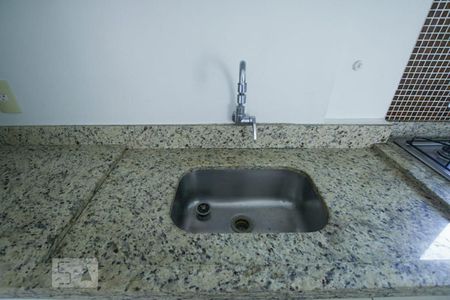 Apartamento para alugar com 36m², 1 quarto e 1 vagaDetalhe da Cozinha - Pia