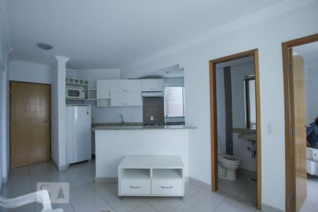 Sala de apartamento para alugar com 1 quarto, 36m² em Serrinha, Goiânia