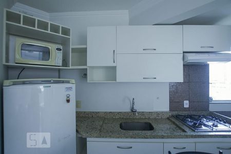 Apartamento para alugar com 36m², 1 quarto e 1 vagaDetalhe da Cozinha - Armários