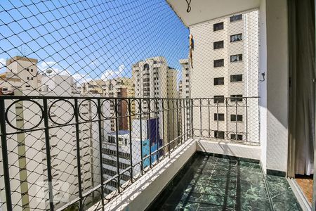 Varanda da Sala de apartamento à venda com 3 quartos, 92m² em Brooklin Paulista, São Paulo