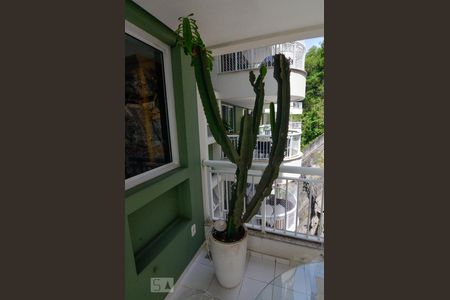 Varanda de apartamento à venda com 3 quartos, 90m² em Botafogo, Rio de Janeiro