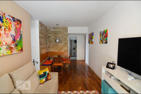 Sala de apartamento à venda com 3 quartos, 90m² em Botafogo, Rio de Janeiro