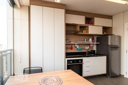 Apartamento para alugar com 58m², 1 quarto e 1 vagavaranda