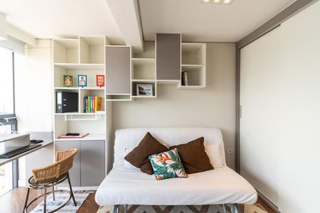 Apartamento para alugar com 58m², 1 quarto e 1 vagavaranda