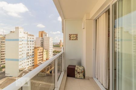 Varanda de kitnet/studio para alugar com 1 quarto, 22m² em Centro, São Paulo