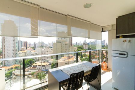 Varanda da Sala de kitnet/studio para alugar com 1 quarto, 39m² em Vila Mariana, São Paulo