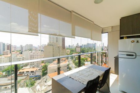 Varanda da Sala de kitnet/studio para alugar com 1 quarto, 39m² em Vila Mariana, São Paulo