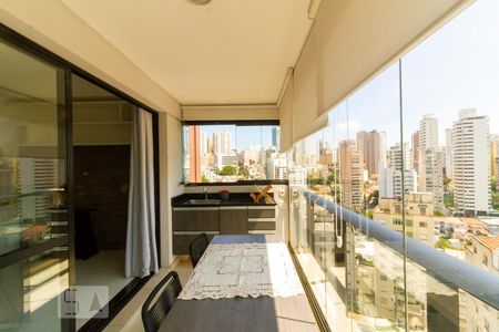 Varanda da Sala de kitnet/studio para alugar com 1 quarto, 39m² em Vila Mariana, São Paulo