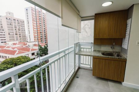 Varanda de apartamento para alugar com 1 quarto, 42m² em Perdizes, São Paulo