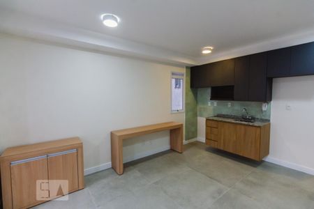 Sala Cozinha de apartamento para alugar com 1 quarto, 42m² em Perdizes, São Paulo