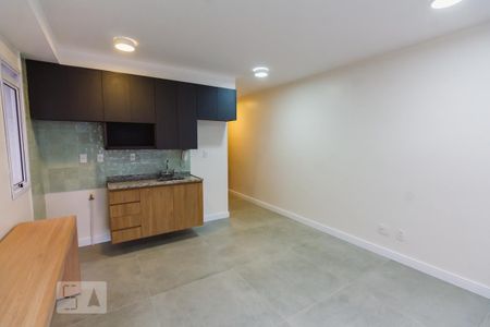 Sala Cozinha de apartamento para alugar com 1 quarto, 42m² em Perdizes, São Paulo