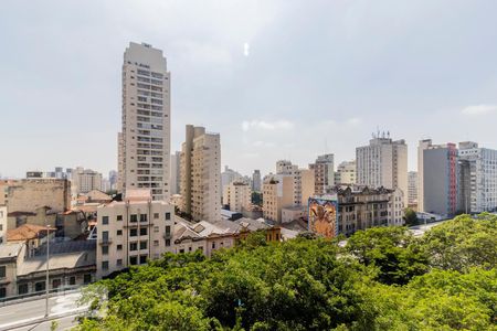 Vista da Sala de apartamento para alugar com 2 quartos, 98m² em Santa Cecília, São Paulo
