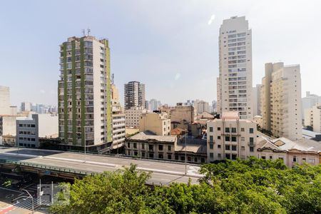 Vista da Sala de apartamento para alugar com 2 quartos, 98m² em Santa Cecília, São Paulo