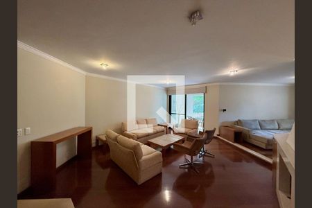 Sala de apartamento à venda com 3 quartos, 200m² em Brooklin, São Paulo