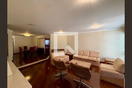 Sala de apartamento à venda com 3 quartos, 200m² em Brooklin, São Paulo