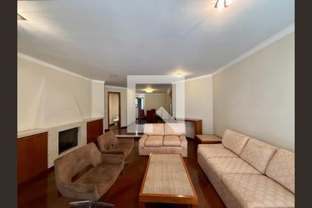 Sala de apartamento à venda com 3 quartos, 200m² em Brooklin, São Paulo