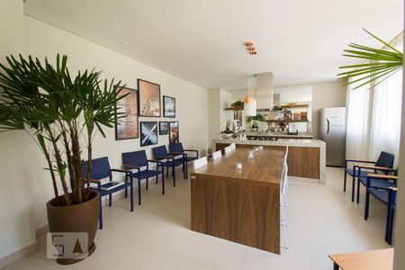 Apartamento à venda com 34m², 2 quartos e 1 vagaÁrea comum - Salão de festas