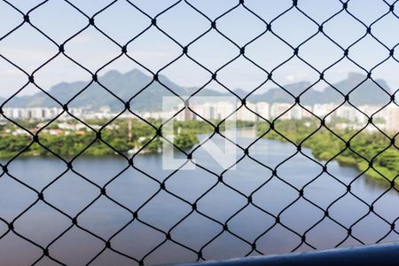 Vista da Varanda de apartamento para alugar com 1 quarto, 70m² em Barra da Tijuca, Rio de Janeiro