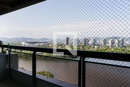 Vista da Varanda de apartamento para alugar com 1 quarto, 70m² em Barra da Tijuca, Rio de Janeiro