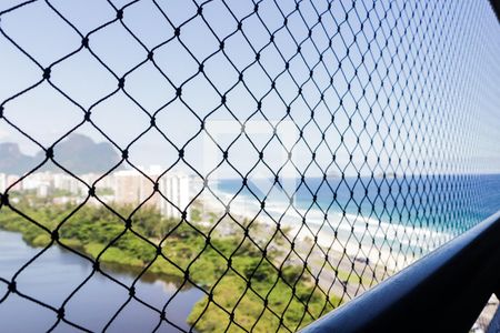 Vista da Varanda de apartamento para alugar com 1 quarto, 70m² em Barra da Tijuca, Rio de Janeiro