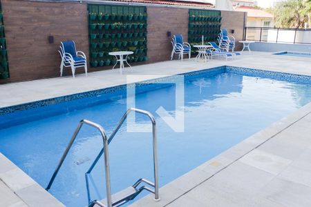 Área comum - Piscina de apartamento para alugar com 1 quarto, 70m² em Barra da Tijuca, Rio de Janeiro