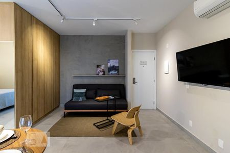 Apartamento para alugar com 45m², 1 quarto e 1 vagaSala/Quarto/Cozinha