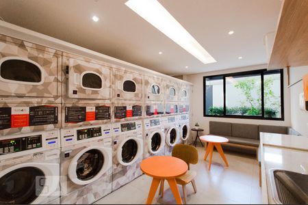 Studio à venda com 26m², 1 quarto e sem vagaLavanderia