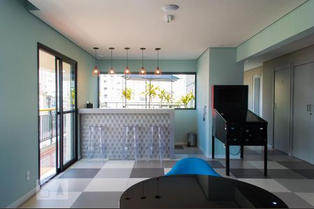 Studio à venda com 26m², 1 quarto e sem vagaSalão de jogos