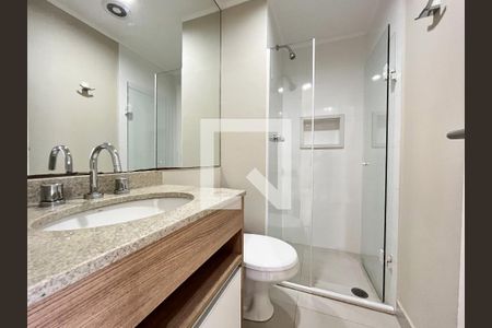 Banheiro Social de apartamento para alugar com 1 quarto, 68m² em Chácara Inglesa, São Paulo