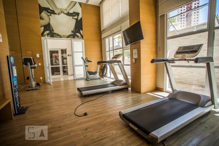 Apartamento para alugar com 68m², 1 quarto e 2 vagas Apartamento para alugar com 68m², 1 quarto e 2 vagasÁrea comum - Academia